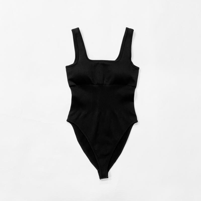 Square-Neck Sport Shapewear Bodysuit